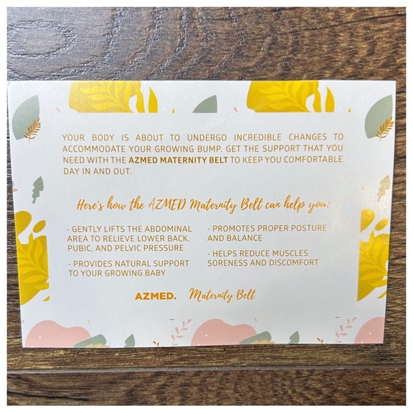 NWT Azmed Maternity Belt - Picture 7 of 9